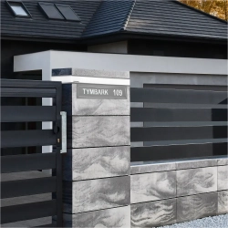 LED BLOCK MEGA RM19 756X195x70 LIGHT ADRESOWA, KOLORY: antracyt, czarna, brązowa, INOX